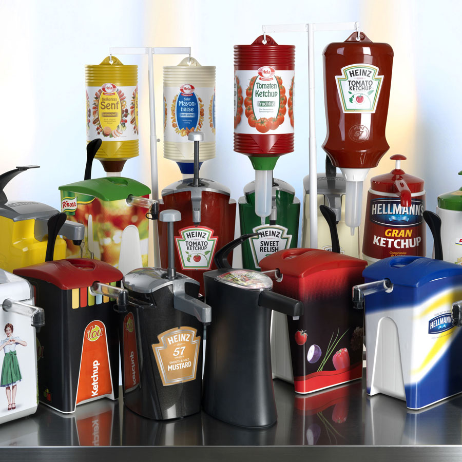 Customized pouched condiment systems - by ASEPT