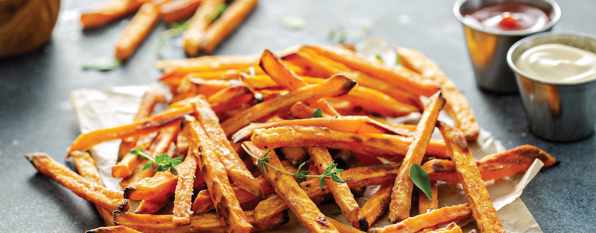Sweet Potato fries and dip sauce