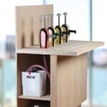 Countertop, on counter with visible tube and system