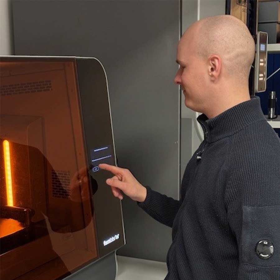 R&D dispenser development 3D printer