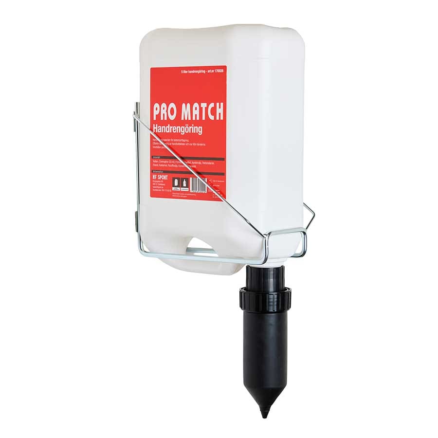 Wall-mounted UNRO Dispenser with ProMatch cleaning cream